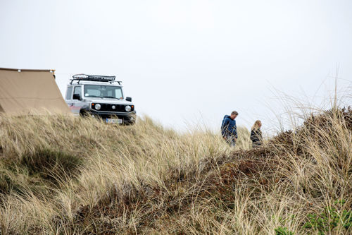 Vejers Strand Camping Vallife Defender Klitter