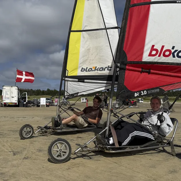 Vejers Strand Kite Syd Blokart Par
