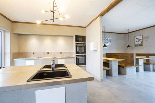 Vejers Strand Camping Pladsen Faciliteter Fællesbygninger Køkken